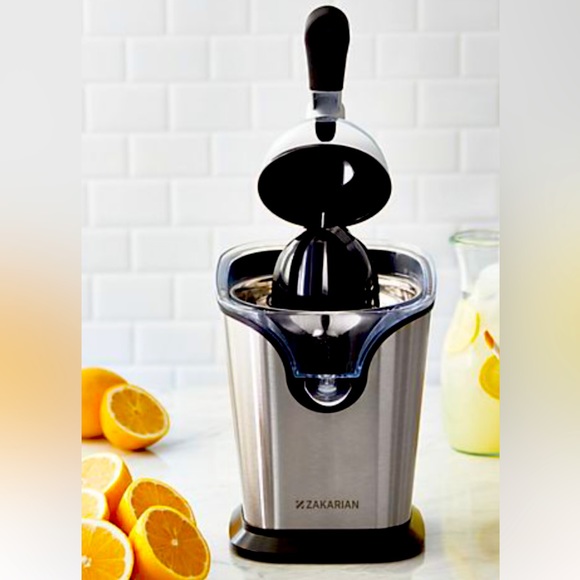 Geoffrey Zakarian Stainless Steel Citrus Juicer (New, Never Opened Original Box) - Picture 2 of 3